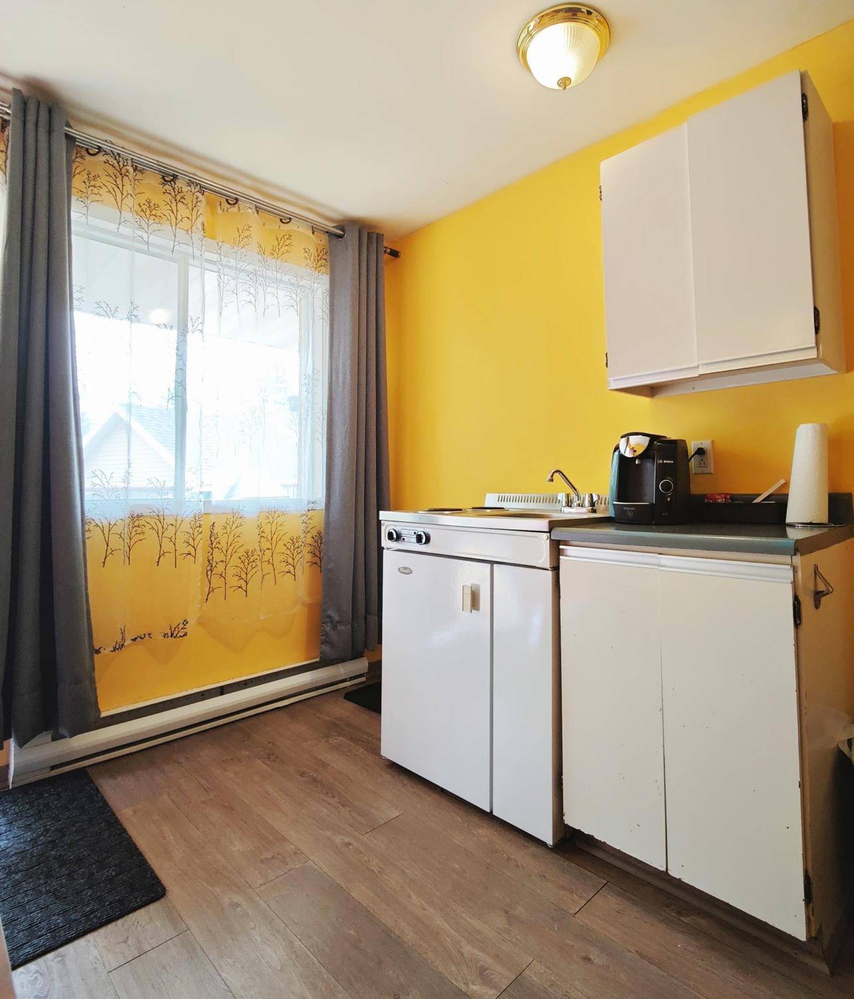 Motel Des Pentes Et Suites Saint-Sauveur Екстер'єр фото